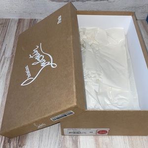 Authentic Christian Louboutin empty shoe box